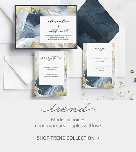 trend wedding banner